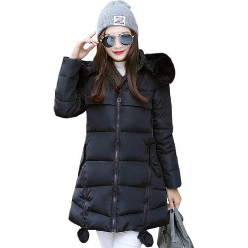 Cotton 2019 Coat New Long Nagymaros Collar Winter Jacket Women Padded Version A Cape Fashion womens Coats Vestidos YL032