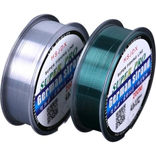 200m competitive nylon fishing line Taiwan fishing line main line sub line transparent nylon line sea fishing rod line