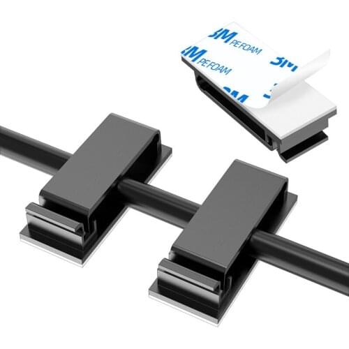 5PCS Wire Organizer Cable Organizer Adhesive Car Usb Cable Winder Management Holder Clips Cord Tidy for iphone Xiaomi Earphones