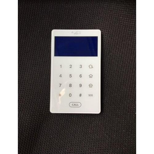 433MHZ 868MHZ Wireless alarm control keyboard wireless two way remote control wireless bi-directional communication LCD keypad
