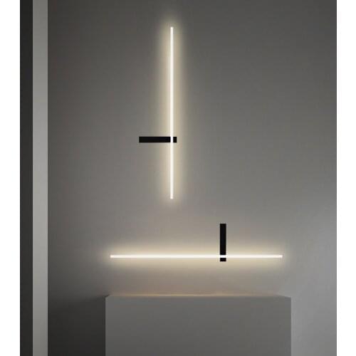 Nordic Led Wall Lamp Minimalism Bedroom Decoration Home Wall Light Office Hotel Living Dining Room Indoor Decor Lighting Fixture