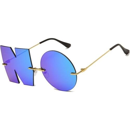 NO metal Frame Sunglasses Sexy Colorful Men Women Brand Designer Fashion Sun Glases UV400 Sunglasses Male Female for Women Men