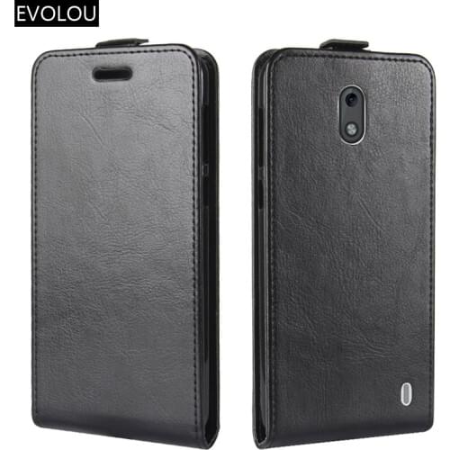 Vertical leather Flip Cover Case For Nokia 2 Dual Sim Cases Magnetic UP Down Case for nokia 2 / 1 Protective Phone Bag Fundas