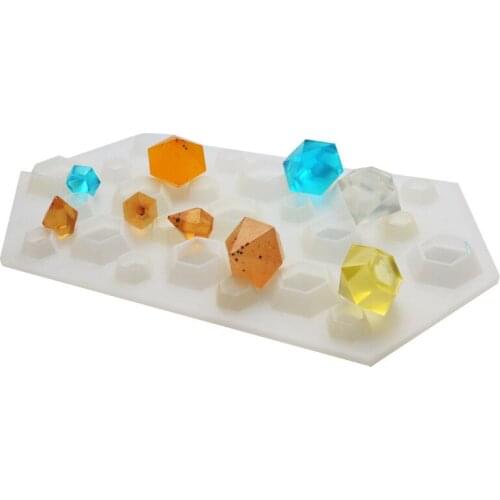 1PCS Diamonds Gem Silicone Cool Ice Maker Cube Mold Tray Chocolate Bar Party Mould Crystal Jewerly Molds Tool
