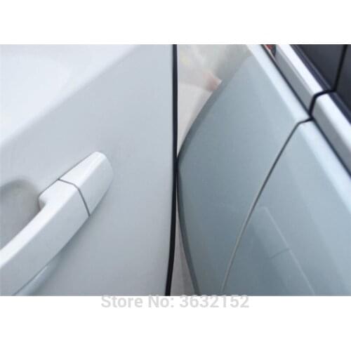 10M Car Anti Collision Side Door Edge Protection Styling Accessories Stickers For Vw polo tiguan golf 7 4 6 passat b6 b5 b7