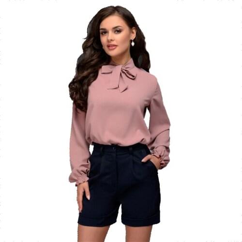 Блузки с бантом Aecu China At AliExpress