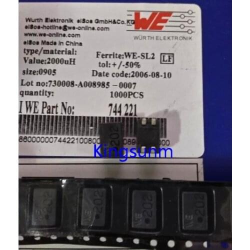 Free shipping 10pcs The German WE original stock common mode inductance WE-SL2-744221 WE202