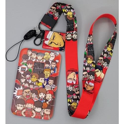 CB937 Cartoon Characters Cartoon Anime Fashion Lanyards Bus ID Name Work Card Holders Accessories Decorations Kids Gifts