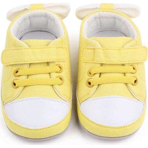 Spring Autumn Baby Boys Girls Classic Casual Sneakers Newborn Toddler Kids Soft Soled Shoes 0-18M Solid Color Anti-Slip Shoes