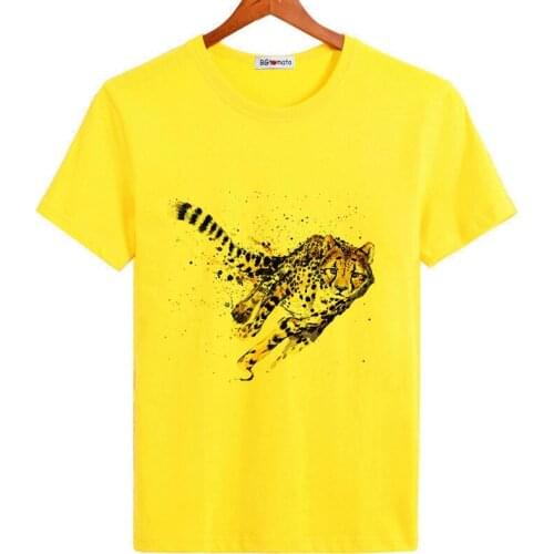 BGtomato leopard print 3D tshirt cool design fashion street shirt mens new style casyal t-shirt cheap sale good quality tops