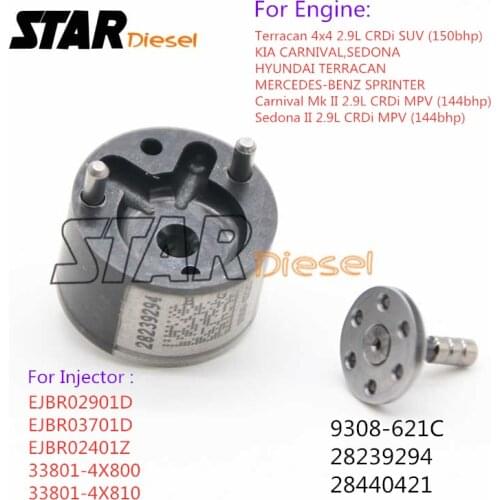 Injector Control Valve 9308-621C 28239294 28440421 For HYUNDAIKIA 33801-4X800 33801-4X810 EJBR02901D EJBR03701D EJBR02401Z