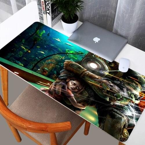 Bioshock 2mm Thickness Mice Mat Gaming Mouse Pad Hd Design Large Durable Washable Rubber Mousepad Home Carpet Mouse Mat