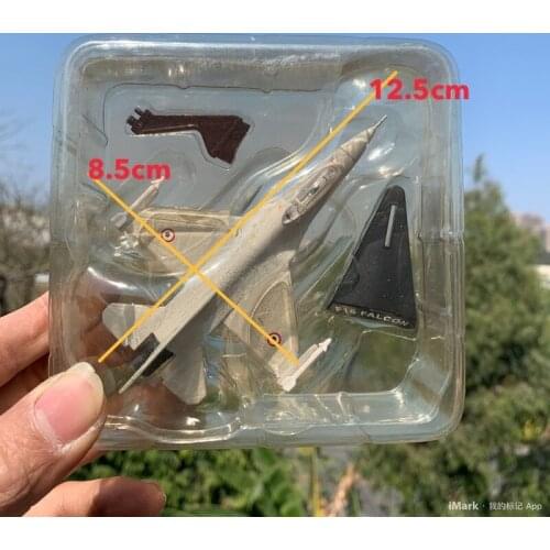 1:126 F-16 Fighter Military Aviation Aircraft Alloy Diecast Model Aircraft Ornaments Collection Model Toys