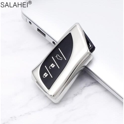 Soft TPU Car Remote Key Case Cover Holder For Lexus IS ES GS GX LS500H NX RX LX LC RC 200 250 570 2018 2019 Accessories Interior