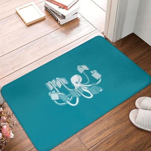Armed With Knowledge Doormat Carpet Mat Rug Polyester Anti-slip Floor Decor Bath Bathroom Kitchen Bedroom 40*60