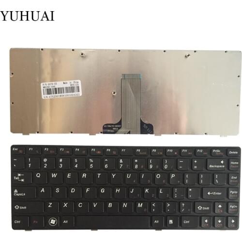 New US Laptop Keyboard for Lenovo G475 V470 G470AH G470GH B470 G470 English black Teclado Keyboard