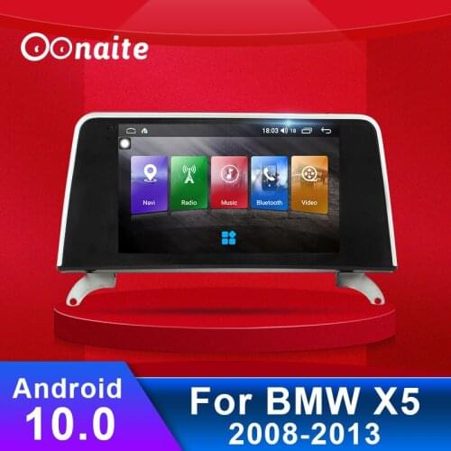 Oonaite 9"inch Android 10 IPS screen car navigation car multimedia player HD capacitive screen audio video for BMW X3/X5