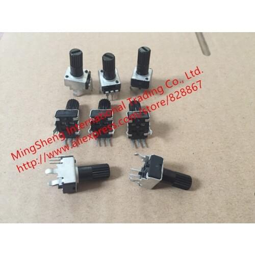Original new 100% manufacturer direct 9 type sealed potentiometer RV09 potentiometer 1K 5K 10K 20K 50K 100K 500K 1M (SWITCH)