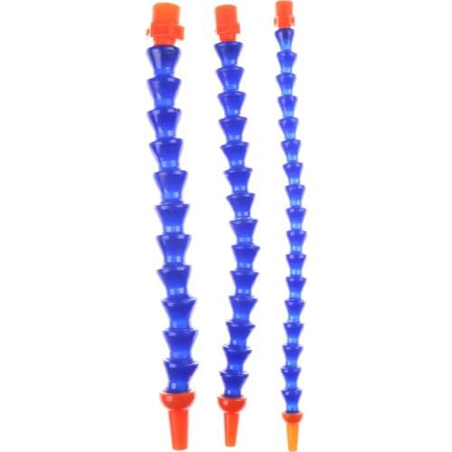 30cm Plastic Cooling Plumbing Hoses Coolant Pipe Blue Spark Plug Tube Condenser Universal Lathe Machine Bamboo Water Pipe