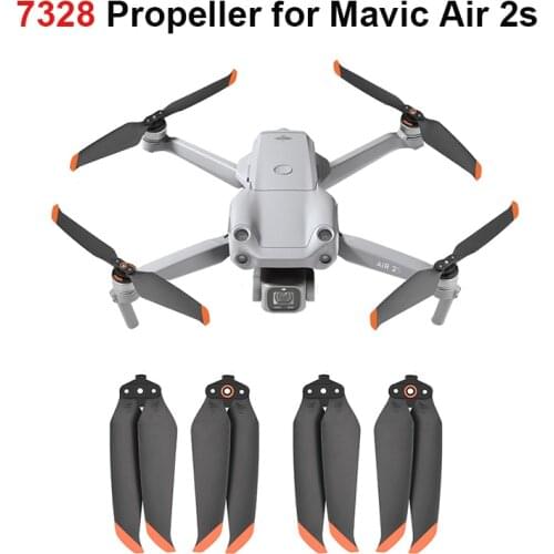 1/2/4 pairs 7328 Propellers for DJI Maivc Air 2S Quick Release Paddle Blade Replacement Props Wing Spare Parts for mavic Air 2S