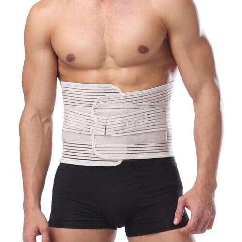 Adjustable Waist Lumbar Support Breathable Back Brace Lower Back Belt Straps Instant Pain Relief for Herniated Disc Sciatica Sco
