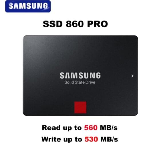 SAMSUNG 860 PRO SSD 256GB 512GB 1TB 2TB 4TB 2.5 Inch SATA III with MLC V-NAND Technology Desktop Notebook Solid State Drive