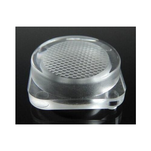 GEU-14.9 Led lens, Size: 14.9X14.9X6.6mm, 90 degree, Temperature: -30 to+98, Bead surface, PMMA materials