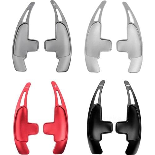 2x Aluminum Steering Wheel Shift Paddle Shifter Gear Extention For Mercedes-Benz AMG C63 E43 A45 C65 GLA45 CLS63 SL65 ML63 GL63