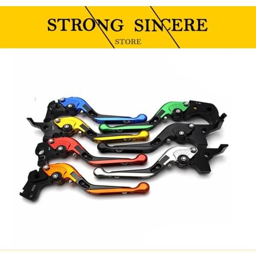 VTR/CBF CNC Motorbike parts Long&Short Adjuster Brake Clutch Levers For HONDA VTR1000F / FIRESTORM 98-05 CBF1000 06-0