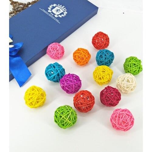 1pcs 3cm Black Rattan Ball Toy Ball Friendly Colorful Soft Plastic Ocean Funny Baby Kid Swim Toy Water Pool Wave