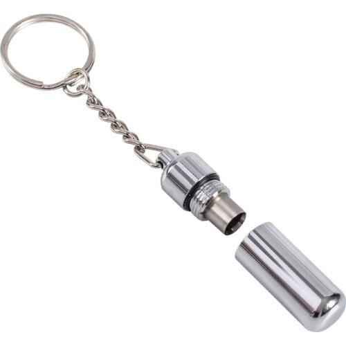 1pcs Cigar Punch Cigar Drill Stainless Steel Portable Cigar Scissors Tool Accessories Portable With Keychain