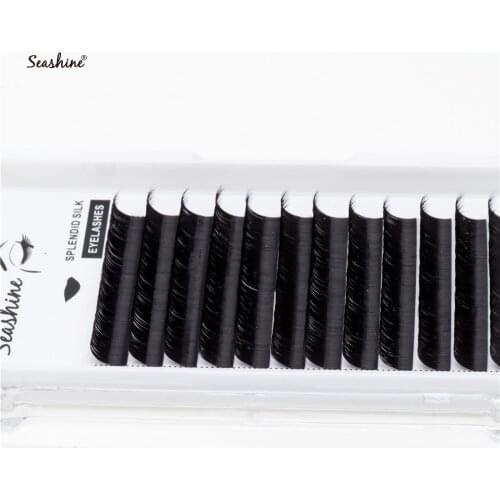 12 Lines L Curl 8-19mm Volume Lash Individual Eyelashes Extension Natural Soft Eyelashes Extension Handmade Easy Fans Individual