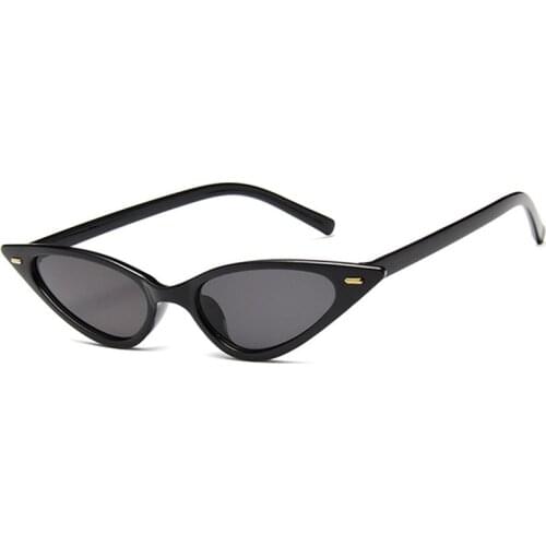 2019 Cat eye Small Frame Sunglasss Women Vintage Classic Sun Glasses Men Outdoor Driving Goggles Oculos De Sol UV400