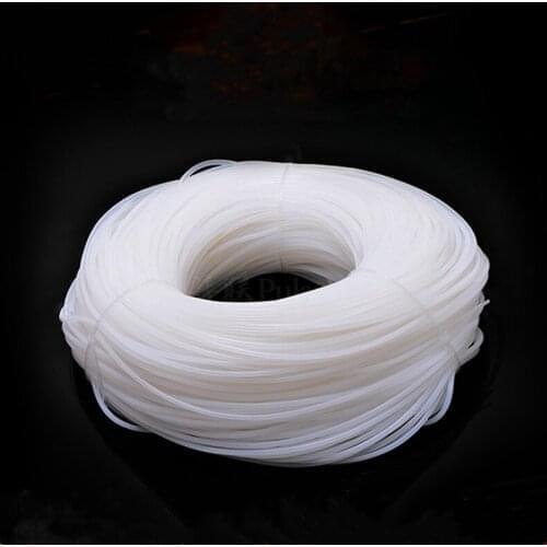 Diameter 11/12/14/15/16/18/20/25mm White Silicone Solid Seal Strip Heat Resistance Round Dia Oring-1/2Meters
