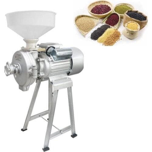 Corn Grinder Flour Maker Wheat Grain Nut Mill Grinder Crusher Cast Iron Home Kitchen Tool Mill Machine 30KG/H