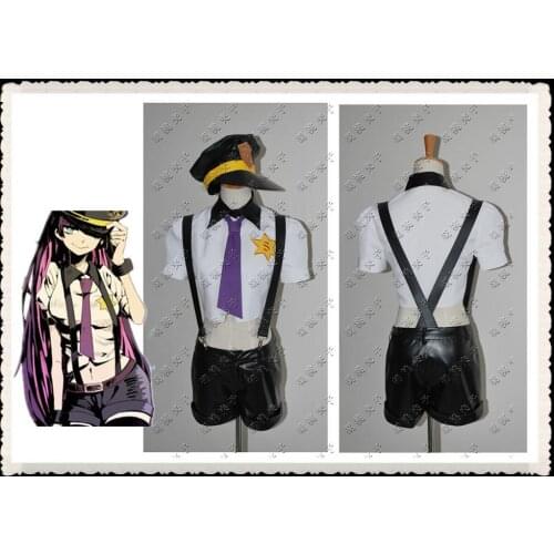 Panty Stocking Garterbelt Police Cosplay Costume new version