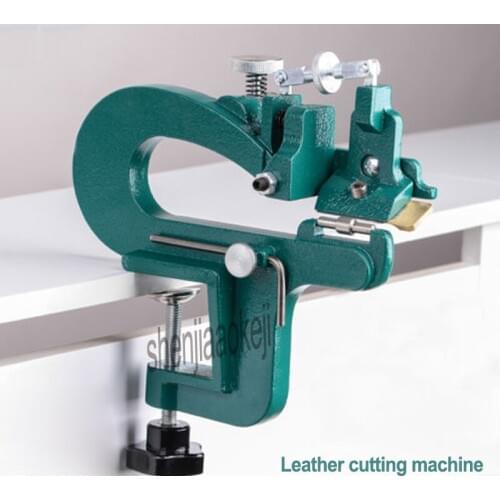 Manual peeling machine Leather cutting machine vegetable tanned leather peeler leathers paring device 809G Leather splitter 1pc