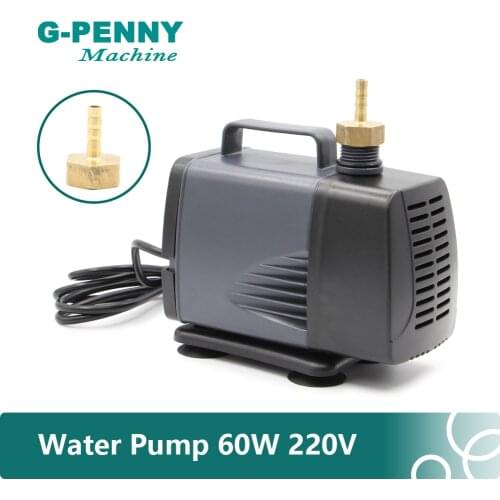 Pump 60w 220V water pump Brushless Motor max head 3m max flow 3000L/H Multi-function submersible water pump
