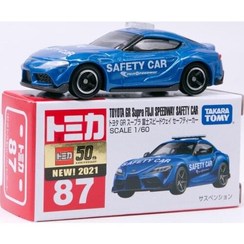 Takara Tomy Tomica No. 87 Toyota GR SUPRA Fuji Speedway Safety Car 1/60 Scale Diecast Model Toy NEW IN BOX