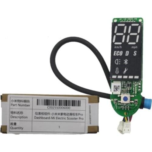 Original Pro Dashboard for Scooter W/ Screen Cover BT Circuit Board for M365 electric scooter parts