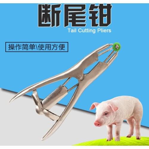 Stainless Steel 304 Pig Tail Bloodless Castration Forceps/Clamp/Pliers/Tongs