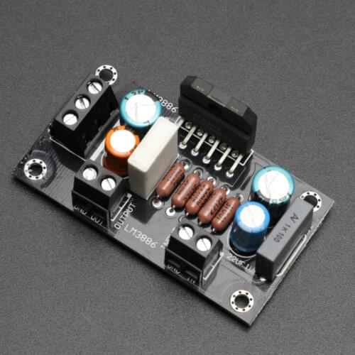 KYYSLB Positive and Negative DC Double 20-28V 68W LM3886 TF Amplifier Board HIFI High Fidelity Enthusiast Mono Amplifier Board
