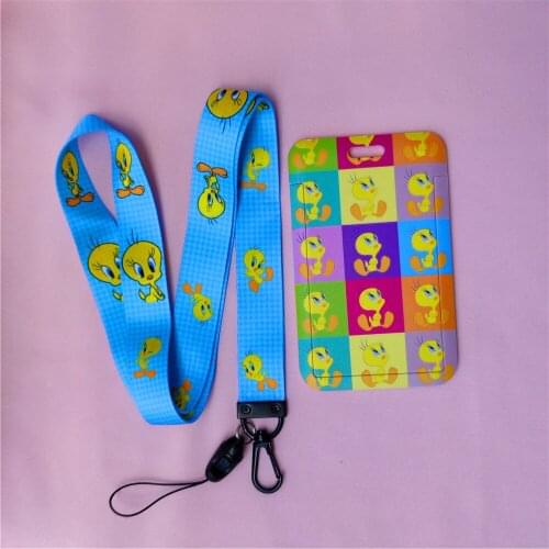 Duck Style Lanyards Id Badge Holder for Students Card Cover Business Card with Lanyard for Friend Gifts