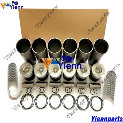 DE12T DE12TI DE12TIS DE12TIC Overhaul Rebuild Kit For DOOSAN Daewoo Engine SOLAR 340LC 400LC DH370LC DH420LC DH500LC repair