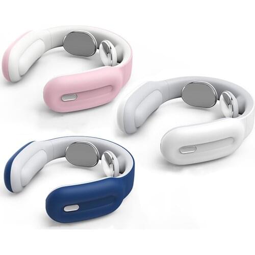 Handheld Electric Pulse Neck Massager Infrared Therapy 15 Speed Machine for Home Handheld Intelligent Machine Office 3 Modes