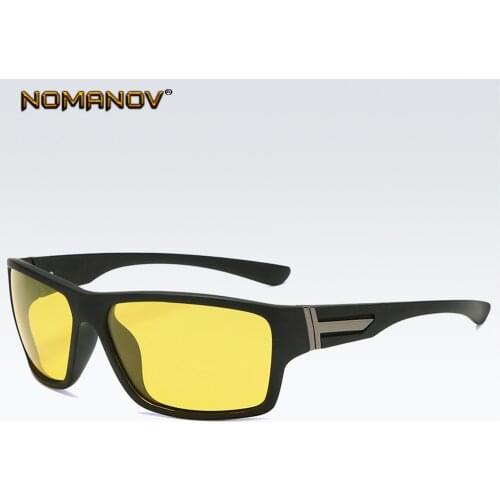 TR90 Sports Polarized Night Vision Glasses For Driving Minus Myopia Sunglasses Custom Made Prescription Sunglasses -1 To -6
