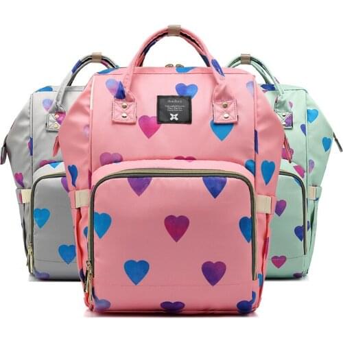 Mummy Bag Multi-functional Large-capacity Mom Bag Waterproof Shoulder Backpack Fashion Treasure Mom Bag Mother and Baby Bag