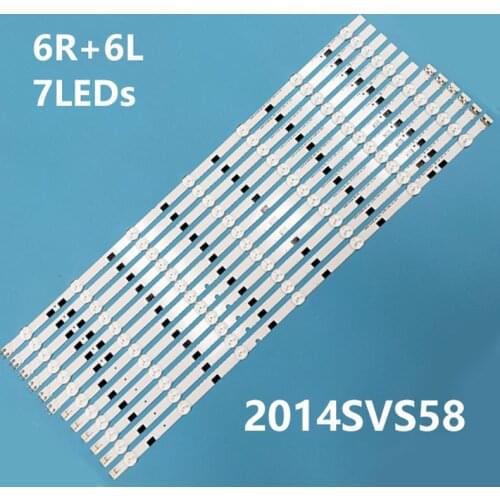 LED Backlight Lamp strip for DMGE-580SMA-R3 DMGE-580SMB-R3 UN58H5202 UN58H5005 UN58H5200 UN58H5203 V580HJ1 CY-HH058BGNV1H V