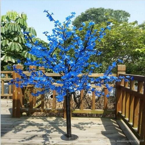Free Shipping 1.5m 480pcs Blossom ( Cherry ) LED Tree Light in Voltage With Base, Branch Tree Light with blossome flowers