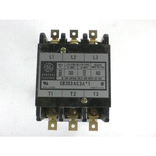 GE General Air Conditioning AC Contactor Compressor Cutting Machine Special Contactor CR353AC3A*1
